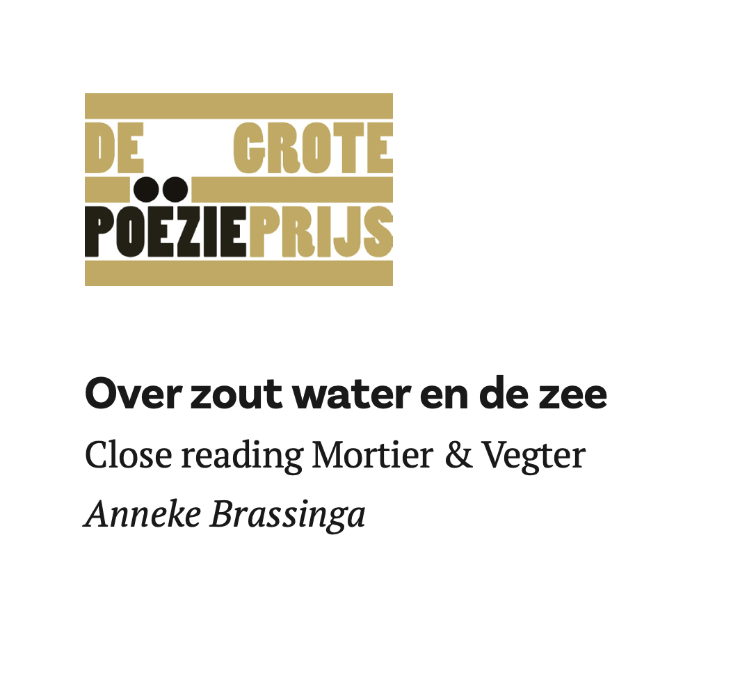 Over zout water en de zee